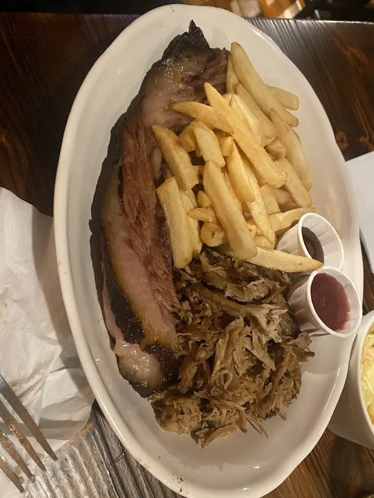 Pulled Pork and Brisket